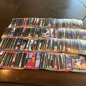 Baseball trading cards, Donruss 1989, 493 cards
